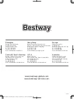 Предварительный просмотр 24 страницы Bestway S-S-003487 Owner'S Manual