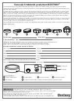 Preview for 32 page of Bestway STEEL PRO 56401 Owner'S Manual