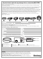 Preview for 44 page of Bestway STEEL PRO 56401 Owner'S Manual