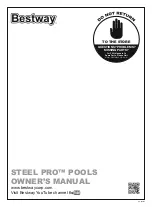 Bestway STEEL PRO 56412 Owner'S Manual preview