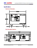 Preview for 80 page of Beta LaserMike LASERSPEED 8000 Instruction Handbook Manual