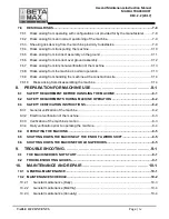 Preview for 8 page of Beta Max MAXIAL TRACK HOIST Use And Maintenance Instruction Manual