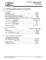 Preview for 34 page of Beta Max MAXIAL TRACK HOIST Use And Maintenance Instruction Manual