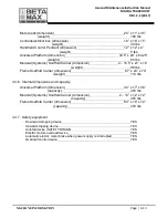 Preview for 36 page of Beta Max MAXIAL TRACK HOIST Use And Maintenance Instruction Manual