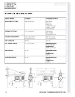 Предварительный просмотр 36 страницы Beta Max SCAFF-TRAC 6-11 Operator'S Manual