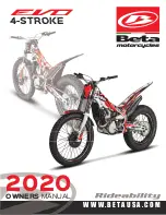 Предварительный просмотр 1 страницы Beta Motorcycles EVO 4-Stroke 2020 Owner'S Manual