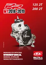 Beta Motorcycles RR 125 2T MY 2018 Workshop Manual preview