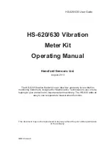 Предварительный просмотр 2 страницы beta sensorik Hansford Sensors HS-620 Operating Manual