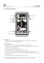 Предварительный просмотр 22 страницы Beta Three db 1100-mp3 User Manual