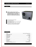 Preview for 2 page of Beta Three SB115D User Manual