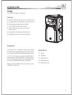 Preview for 4 page of Beta Three t10a User Manual