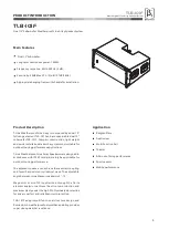 Предварительный просмотр 4 страницы Beta Three TLB-101F User Manual