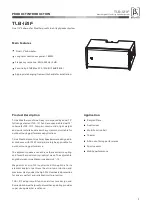 Preview for 4 page of Beta Three TLB-121F User Manual