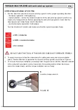 Preview for 10 page of Beta 005640613 Operation Manual And Instructions