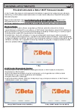 Preview for 74 page of Beta 014640050 Instructions For Use Manual