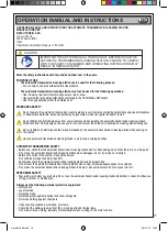 Preview for 15 page of Beta 018850010 Operation Manual And Instructions