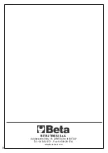 Preview for 76 page of Beta 019220010 Operation Manual And Instructions