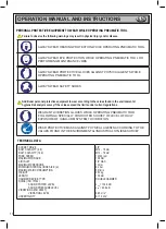 Preview for 10 page of Beta 019240025 Operation Manual And Instructions