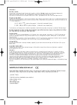 Preview for 50 page of Beta 019300036 Operation Manual And Instructions