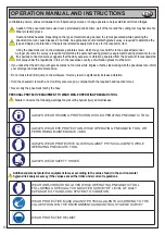 Предварительный просмотр 10 страницы Beta 019310010 Operation Manual And Instructions