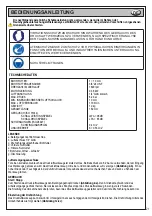 Предварительный просмотр 21 страницы Beta 019310010 Operation Manual And Instructions