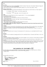 Preview for 6 page of Beta 019320004 Operation Manual And Instructions