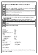 Preview for 21 page of Beta 019370051 Operation Manual And Instructions