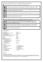 Preview for 61 page of Beta 019370051 Operation Manual And Instructions