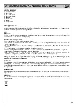 Preview for 11 page of Beta 019440011 Operation Manual And Instructions