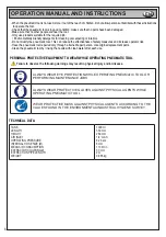 Preview for 6 page of Beta 019510101 Operation Manual And Instructions