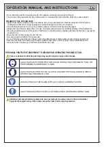 Preview for 11 page of Beta 019520012 Operation Manual And Instructions