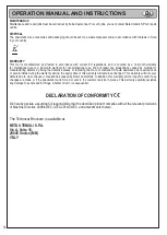 Preview for 14 page of Beta 019520012 Operation Manual And Instructions