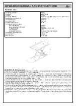 Preview for 11 page of Beta 030500201 Operation Manual And Instructions