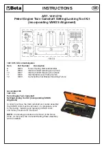 Предварительный просмотр 8 страницы Beta 1461/C15 Instructions Manual