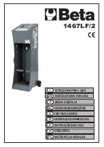 Preview for 1 page of Beta 1467LF/2 Instructions For Use Manual