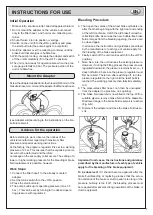 Preview for 7 page of Beta 1467LF/2 Instructions For Use Manual