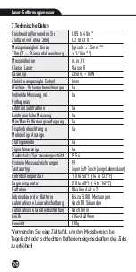 Preview for 110 page of Beta 1693L Operating Instruction