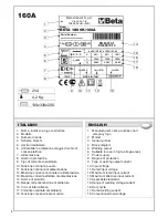 Preview for 4 page of Beta 1860E /120A Instructions For Use Manual