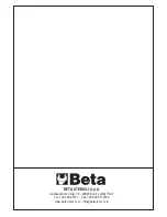 Preview for 80 page of Beta 1860E /120A Instructions For Use Manual