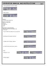 Preview for 21 page of Beta 1893/134A Operation Manual And Instructions