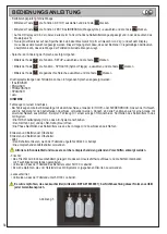 Preview for 54 page of Beta 1893/134A Operation Manual And Instructions