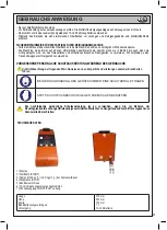 Предварительный просмотр 21 страницы Beta 1899A Instructions For Use Manual