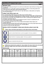 Preview for 7 page of Beta 1900M Instructions For Use Manual