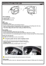 Preview for 8 page of Beta 1900M Instructions For Use Manual