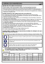 Preview for 15 page of Beta 1900M Instructions For Use Manual