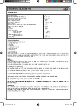 Предварительный просмотр 56 страницы Beta 1921M1 Operation Manual And Instructions