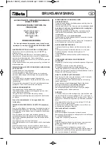 Предварительный просмотр 25 страницы Beta 1934BV Instructions Manual