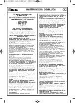 Предварительный просмотр 31 страницы Beta 1934BV Instructions Manual