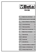 Preview for 1 page of Beta 1942A Operation Manual And Instructions