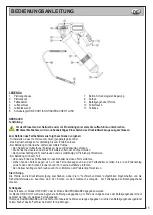 Предварительный просмотр 15 страницы Beta 1947G2 Operation Manual And Instructions